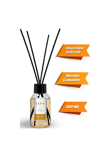 Alya Woody Oriental Bambu Çubuklu Oda Kokusu 100 ML