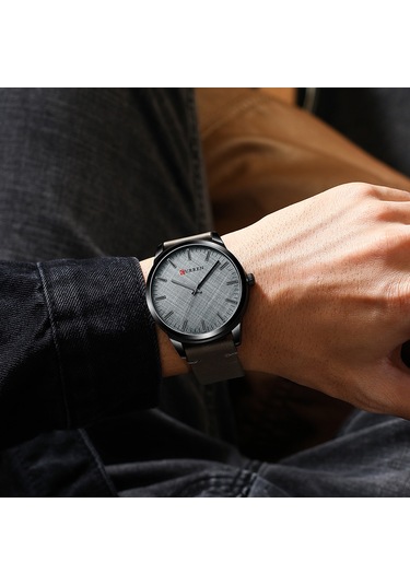 Leezsing Curren 8386 Erkek Kol Saati - Su Geçirmez, Şık Deri Kayışlı, İş Ve Günlük Kullanım İçin Çok Renkli