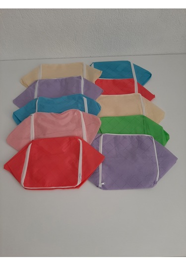 Mef Collection Çorap Hurcu 10'lu Çok Renkli