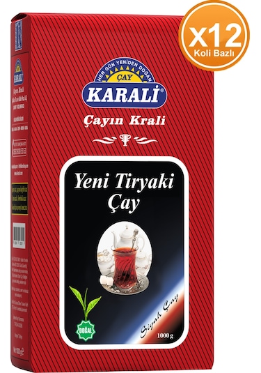 Karali Yeni Tiryaki Dökme Çay 12 x 1 KG