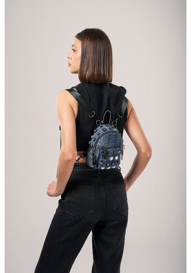 Ççs Kadın Sırt Çantası Ccs17853 Lacivert Lacivert