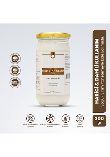 Smart Caps Hindistan Cevizi Yağı 300 Gr 300 G