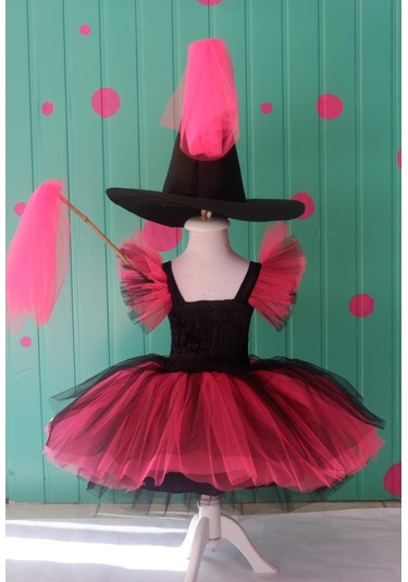 Cadı Kostümü Hallowen Kostümü