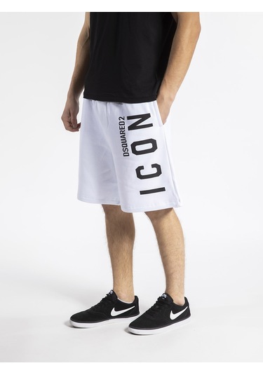 Dsquared2 Erkek Şort 2352 Beyaz