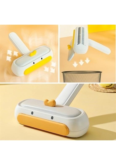 Büro Ev Evcil Hayvanı İçin Ördek Tip Hazneli Kedi Köpek Tüy Toplar Aparat