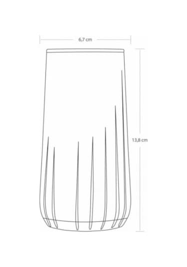 Paşabahçe 420695 Nova Bardak 12li 360 Cc