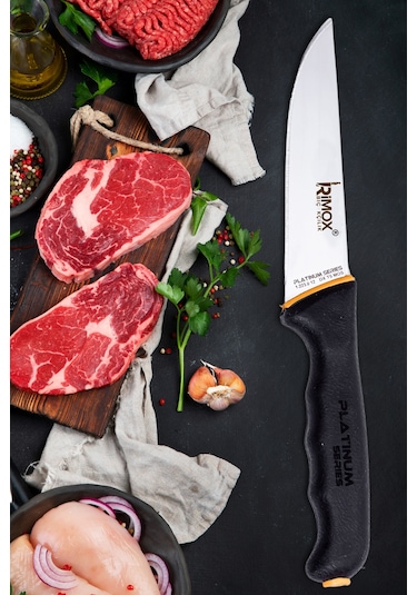 Platinium Serisi Kasap Ve Ev Mutfak Bıçağı Çelik Kasap No:2 Asorti