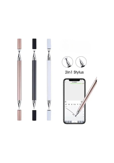 Vos Versa VVKATT 001001 2 İn1 Telefon Ve Tablet Kalemi Pembe