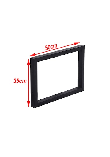 Bank Ayağı Bench Puf Orta Sehpa Ayakları 2 Adet 35 Cm Metal Ayak