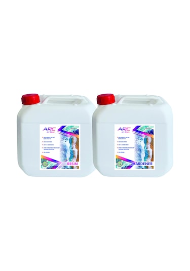 Art Resin-Ultra Şeffaf Yoğun Kıvamli Epoksi Reçine - 4 KG Kit