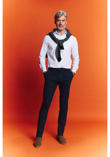 Defacto Regular Fit Oxford Basic Düz Uzun Kollu Beyaz Gömlek B1873AX23AUWT82 Beyaz