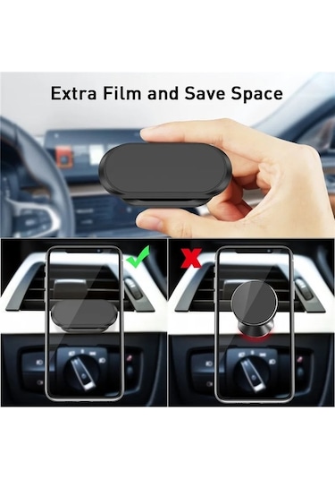 Tysm Joyjadehub 360 Manyetik Araç Telefonu Tutucu Mıknatıs Akıllı 1pc Evrensel Uyumlu 1pc