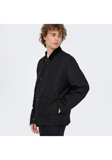Only & Sons Kosmo Erkek Siyah Ceket 22034856-b Siyah