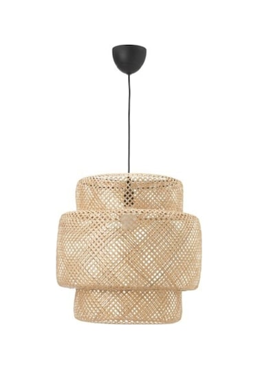 Sinnerlig Sarkıt Lamba Bambu Avize, 50 Cm Bambu