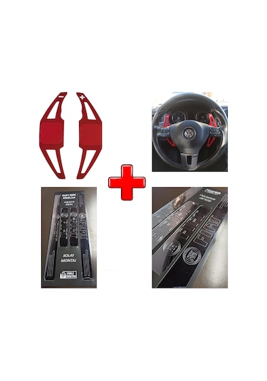 Fiat Panda Uyumlu Kapı Eşiği Ve F1 Kulakçık Vites Kolu (554410609)