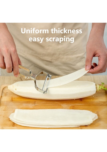 Sones Büyük Mutfak Paslanmaz Çelik Kavun Soyucu Ev Sebze Ve Meyve Sürahisi