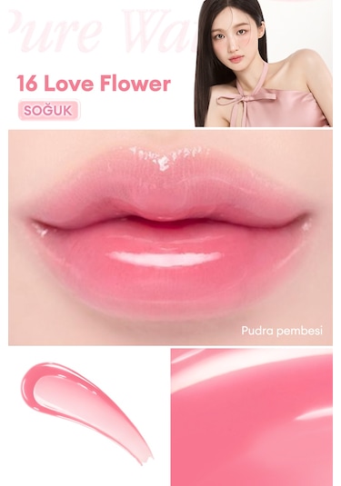 Dasique Pure Water Lip Gloss 16 Love Flower