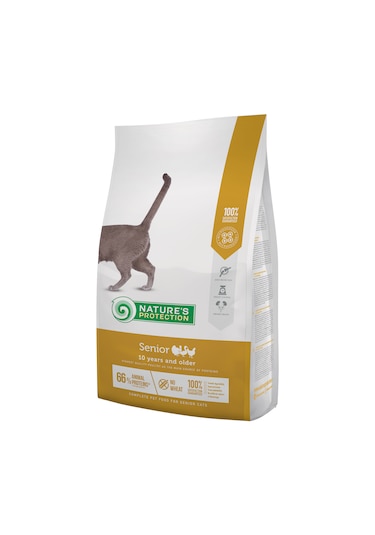 Nature's Protection Senior Kümes Hayvanlı Yaşlı Kedi Maması 2 Kg
