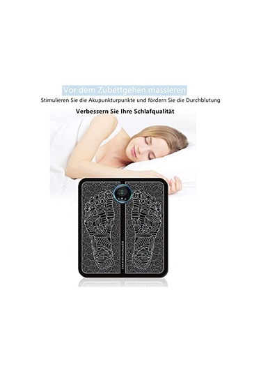 Ems Ayak Masajı, Ems Ayak Masaj Pedleri, Ayak Masaj Matı, Kas Stimülatörü, Masaj Minderi, Stres Giderici, Gevşeme, Kas Sı Giderici, Ev Kullanımı, Çalışma Çok Renkli