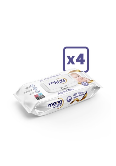 Mooncare Islak Bebek Havlusu- 4x80