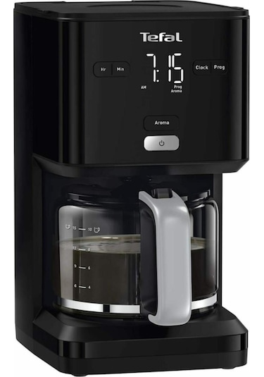 Tefal Smart'N Light CM6008 Filtre Kahve Makinesi Siyah