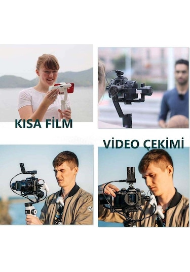 Lensgo 318C Siyah Kablosuz Tekli Yaka Mikrofonu Seti