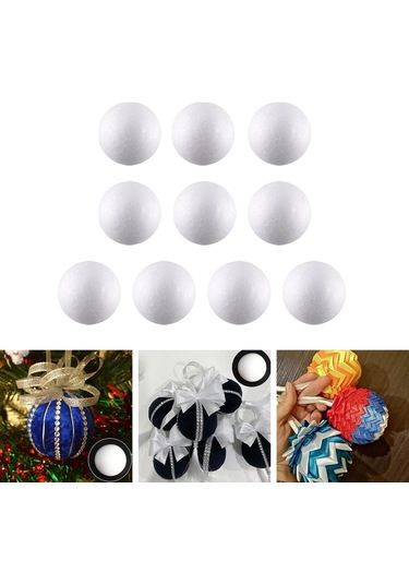 Suntek Köpük Topları Pürüzsüz Dıy Craft Parti Dekorasyon