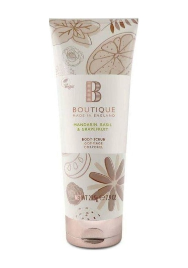 Boutique BS Mandarin, Basil & Gapefruit Vücut Peelingi 225 G