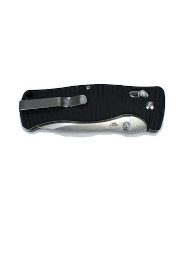 Ganzo Katlanır Bıçak G720-BK Gümüş - Siyah