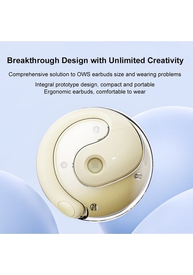 Pazly Kablosuz Kulaklık Ows Bt5.4 Ipx5 Su Geçirmez Spor Kulaklık - Uzun Pil Ömrü - Tüm Kulak Tipleri İçin