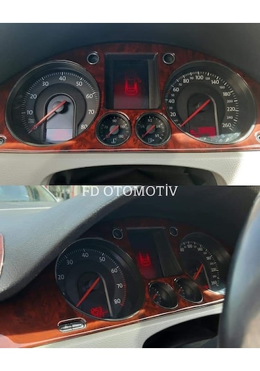 Volkswagen Passat B6 Maun Renk Full Set Torpido Konsol Maun Kaplama