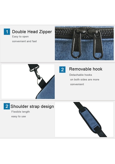 Geeksen Pratik Ve Çok Amaçlı Isı Koruyucu Öğle Yemeği Çantası - Taşınabilir Buz Torbası Diğer