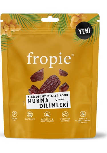 Fropie Çekirdeksiz Hurma Dilimleri - Deglet Noor 75 G