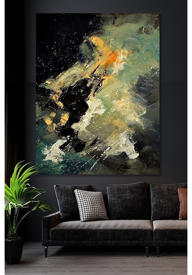 Homearths Dark Gökyüzü Sürreal Kanvas Tablo