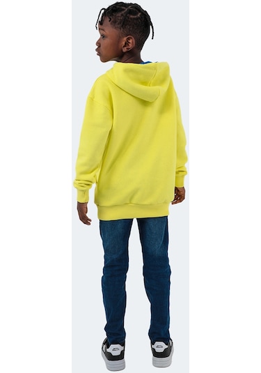 Slazenger DILAY IN Unisex Çocuk Sweatshirt Sarı