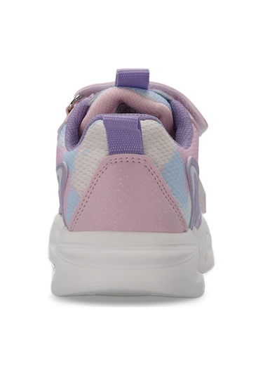 Slazenger KLARION Çocuk Cırt  Cırt lı Pembe - Mor Günlük Spor Ayakkabısı