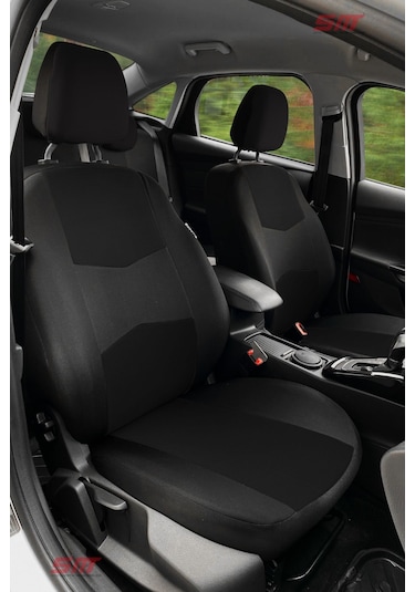 Ecoline Serisi Universal Oto Koltuk Kılıfı Siyah