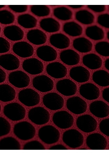 Bal Petek Pvc Paspas Islak Zemin Kaydırmaz Havuz Halısı Lacivert Kırmızı