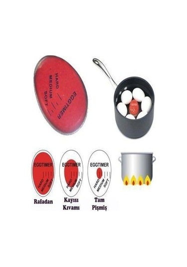 Renk Değiştiren Yumurta Zamanlayıcı Egg Timer Yumurta Haşlama De.