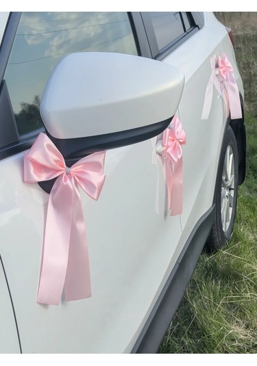Natalhand Araba Kolları Ve Aynaları İçin Düğün Süsleri 386635344
