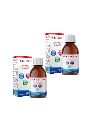 2 Adet Vitaglucan 150 Ml Şurup