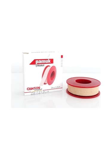 Cansın Plast Pamuk Flaster 1.25 CM x 5 M