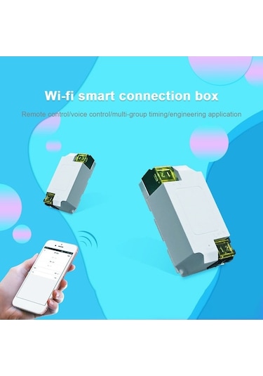 Dancemonkey 15a Graffiti Wifi Anahtarı Akıllı Ev Uzaktan Kumandalı Zamanlayıcı Lamba Modifiye Parça