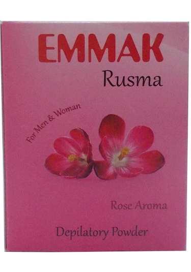 Emmak Rusma Gül Aromalı Tüy Dökücü Toz 80 G