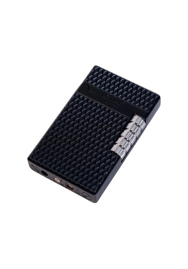 Black Martin Soft Flame Desenli Siyah Metal Çakmak - Tr9279