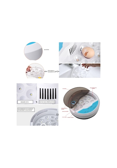 Yate10 Mini 9+4 Yumurtalı Otomatik Kuluçka Makinası