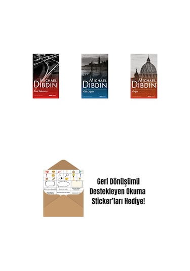 Kan Yağmuru + Ölü Lagün + Örgüt + Okuma Sticker'ları