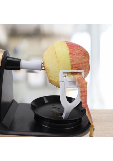 Wondernest Soyucu Siyah Patates Meyve Lichen Kesici Elma Dilimleyici Siyah