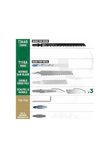 Daicamping Dl30 Multitools Diy Çok Aracı Çok Aracı Katlanır Bıçak Makas Kesici 30-parts Polonya