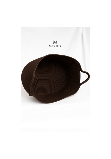 Hasır Jüt Dekoratif Sepet 20x30x50 Cm, Oyuncak, Çamaşır, Banyo, Mutfak Ve Düzenleyici Saklama Sepeti Kahverengi